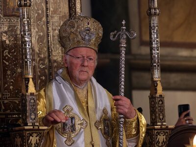 Ο Οικουμενικός Πατριάρχης Βαρθολομαίος θ...