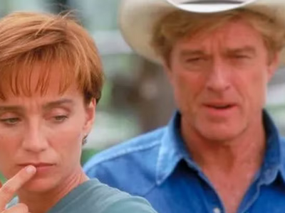 Με τον Ρόμπερτ Ρέντφορντ στον "Γητε...