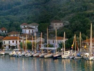 Ο Χρήστος Δάντης στο Μεγανήσι στη Λευκάδα 