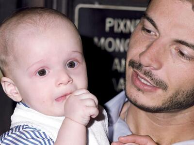 Ο Γιώργος Φωτακόπουλος με τον νεοφώτιστο Γιάννη