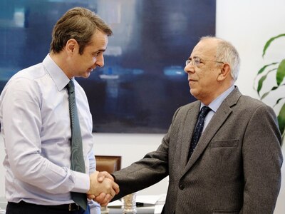 Συνάντηση Νίκου Παπαδημάτου με τον Κυριά...