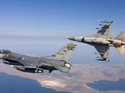 Υπερπτήσεις τουρκικών μαχητικών αεροσκαφ...