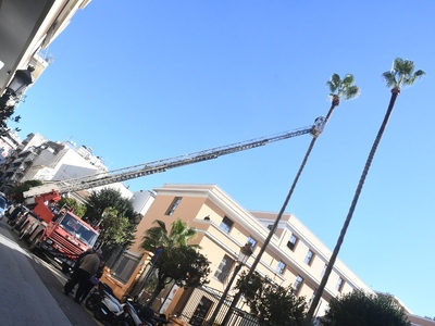 Πάτρα: Με την συνδρομή της πυροσβεστικής...