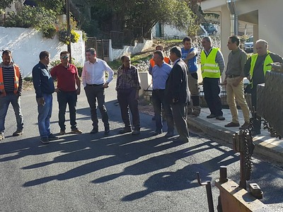 Επίσκεψη Αλεξόπουλου και  Δριβίλα σε έργ...