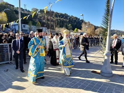 Τα Θεοφάνεια στη  Μητρόπολη Καλαβρύτων κ...