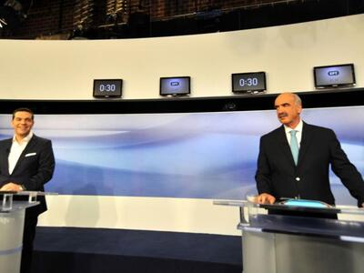 Λεπτό προς λεπτό η τηλεμαχία Τσίπρα - Με...