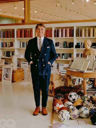 Σε φωτογράφιση του περιοδικού GQ