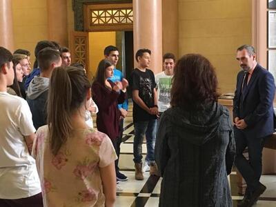 Συνάντηση του Ανδρέα  Κατσανιώτη στη Βου...