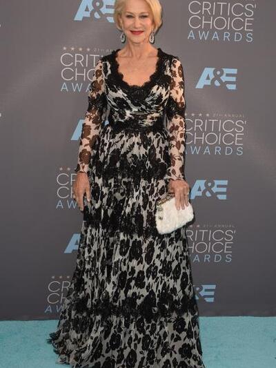 Eλεν Μίρεν με Dolce e Gabbana