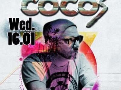 O dj Kolombo στα deck's του Coco's! 