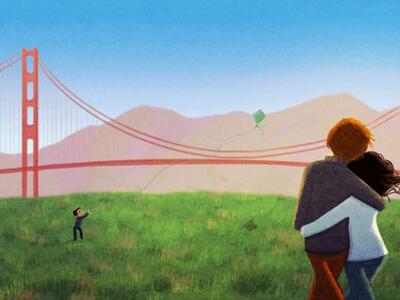 Βλέποντας την Golden Gate Bridge