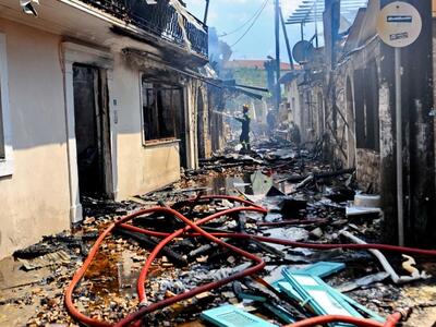 Λευκάδα: Η φωτιά κατέστρεψε μια από τις ...