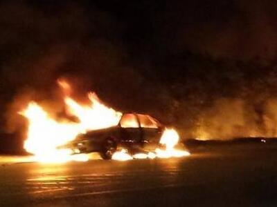 Αγρίνιο: Λαμπάδιασε αυτοκίνητο στην εθνι...