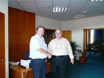 Συνάντηση Χριστόπουλου με τον Πρύτανη το...