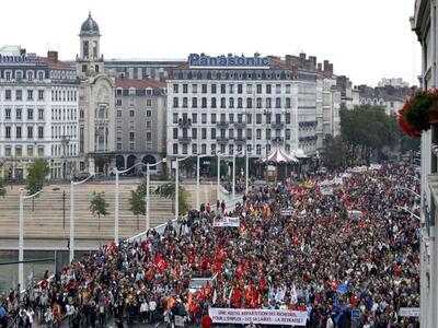 Μεγάλες διαδηλώσεις στη Γαλλία κατά της ...