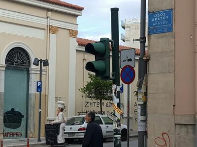 Πάτρα: Βλάβη στα φανάρια της Αγ. Ανδρέου...