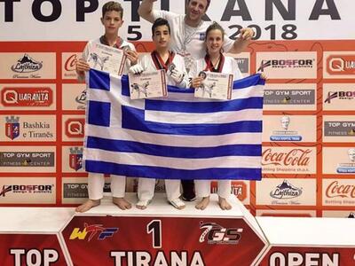 Ένα αργυρό και δύο χάλκινα μετάλλια για ...