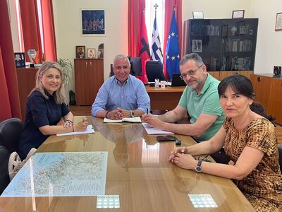 Χριστίνα Αλεξοπούλου: Συνάντηση με τον Δ...