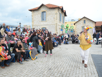 Έναρξη χαράς και δημιουργίας στην πρώτη Καρναβαλούπολη στα Παλαιά Σφαγεία -ΦΩΤΟ Έναρξη χαράς και δημιουργίας στην πρώτη Καρναβαλούπολη στα Παλαιά Σφαγεία -ΦΩΤΟ