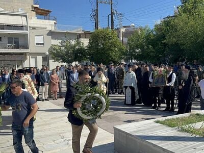 Ο Σπ. Σκιαδαρέσης παρέστη στις εκδηλώσει...