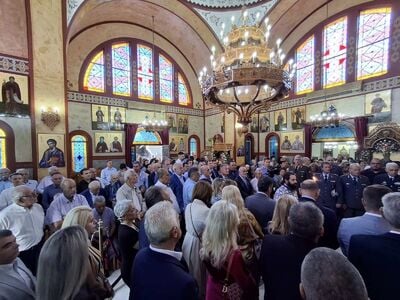 Κάτω Αχαΐα: Με λαμπρότητα η εορτή της Υψ...