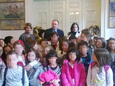 Οι μικροί μαθητές του 35ου Δημοτικού Σχο...