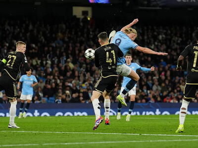 Manchester City's Erling Haaland scored ...