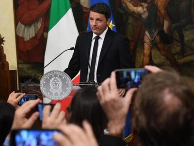 Ιταλία: Παραιτήθηκε και επίσημα ο Μ. Ρέντσι