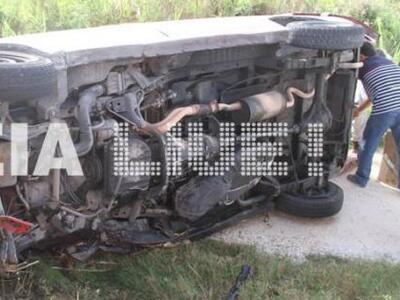 Πατρών - Πύργου: Σύγκρουση δύο Ι.Χ κάτω ...