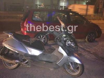 Πάτρα: Τροχαίο στην Ν.Ε.Ο. Πατρών  - Κορ...