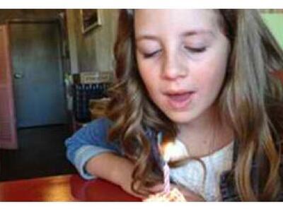 Η Jessica Vanderwalker έγινε 12 ετών στι...