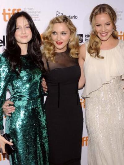 Αντρέα Ράισμπορο, Μαντόνα,  Άμπι Κόρνις