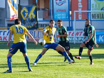 Χωρίς νίκη ο Παναιτωλικός για τρίτο σερί παιχνίδι