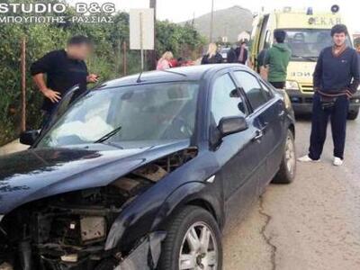 Ναύπλιο: Τροχαίο ατύχημα με τραυματισμού...