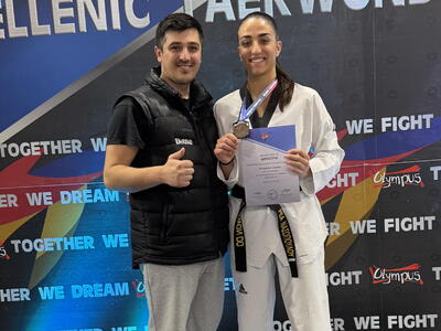 Δύναμη Πατρών: Η Ρέα Νασοπούλου στο βάθρ...