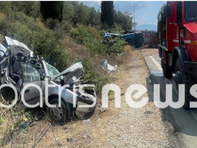 Τροχαίο στη Μεσσηνία: Σε κρίσιμη κατάστα...