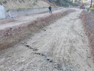 Εργασίες προσωρινής αποκατάστασης της βα...