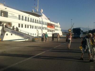 Πάτρα: Απόβαση τουριστών σήμερα στο λιμά...