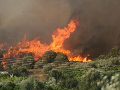 Ανεξέλεγκτη η πυρκαγιά στη Ρόδο