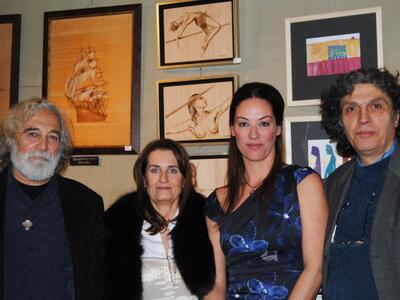 Εγκαίνια ομαδικής έκθεσης ζωγραφικής &am...