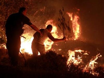 Αχαΐα: 4 στρέμματα κάηκαν στην Αγία Βαρβάρα