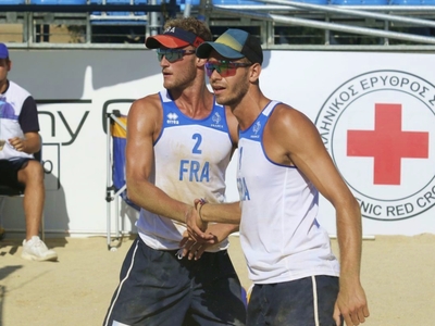 Βeach Volleyball Ανδρών: Γαλλικός «εμφύλ...