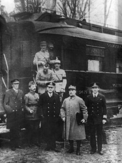 Συνθήκη Ανακωχής της Κομπιέν (11/11/1918...