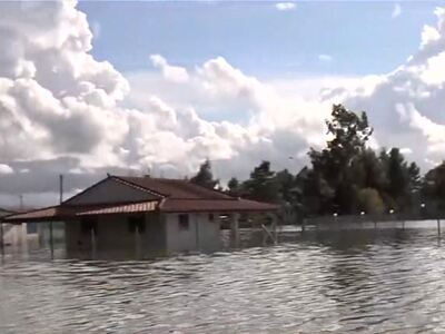 Κατακλυσμός στη Δυτική Αχαϊα - Όλος ο κά...