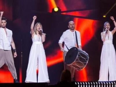 Οι Argo επί σκηνής της Eurovision.