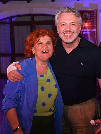 Κατερίνα Γεροπαναγιώτη και Θόδωρος Δούρος.