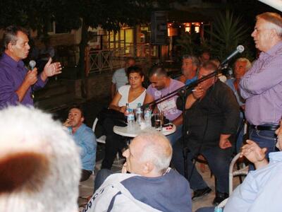 Εκδήλωση του ΣΥΡΙΖΑ στην Λεπενού με ομιλ...