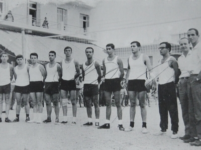 Η ομάδα βόλεϊ της Ολυμπιάδας το 1963