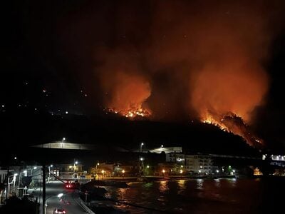 Φωτιά στo Ξυλόκαστρο: Έκλεισε η Πατρών- ...