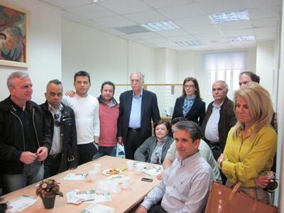 Συνάντηση Aθ. Παπαδόπουλου με μέλη της Π...